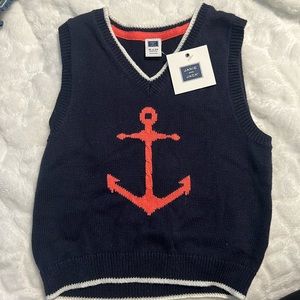 Janie and Jack baby sweater vest